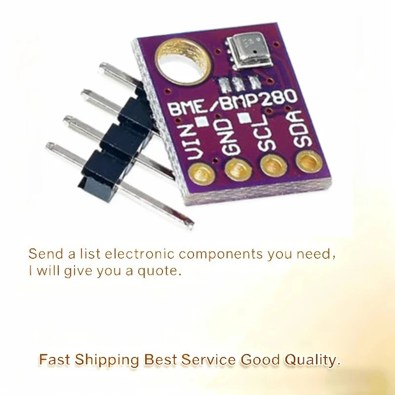 Module numérique de capteur de température et de pression barométrique, 10 pièces, BME280-3.3 BMP280-3.3V BMP280-5V I2C SPI 1.8-5V, pour Arduino