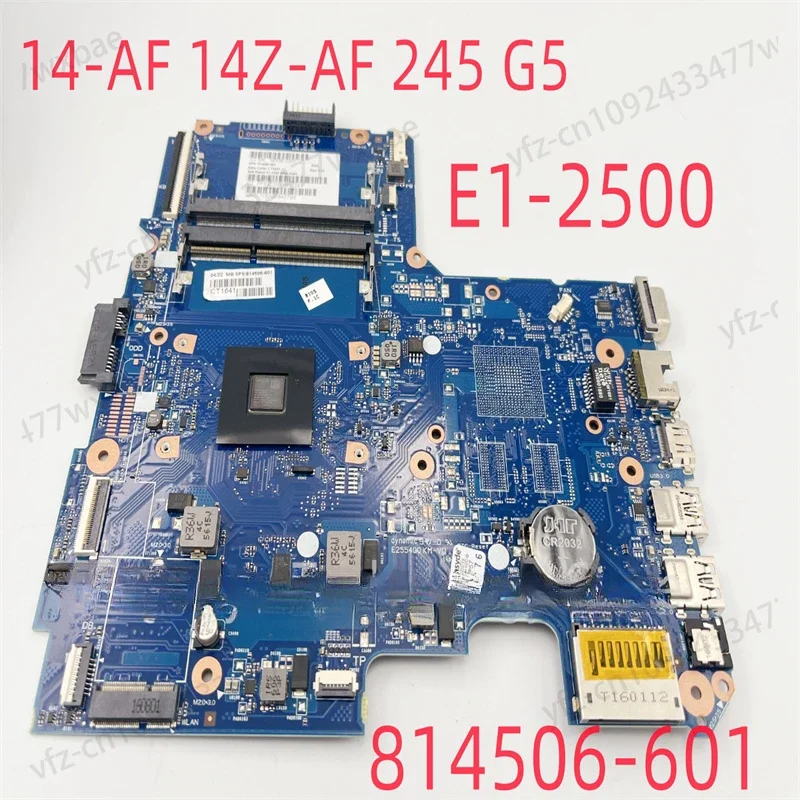 

Original 245 G5 14-AF Notebook Motherboard 814506-601 6050A2731601-MB-A01 AMD E1-2500 AM-6310 100% test OK