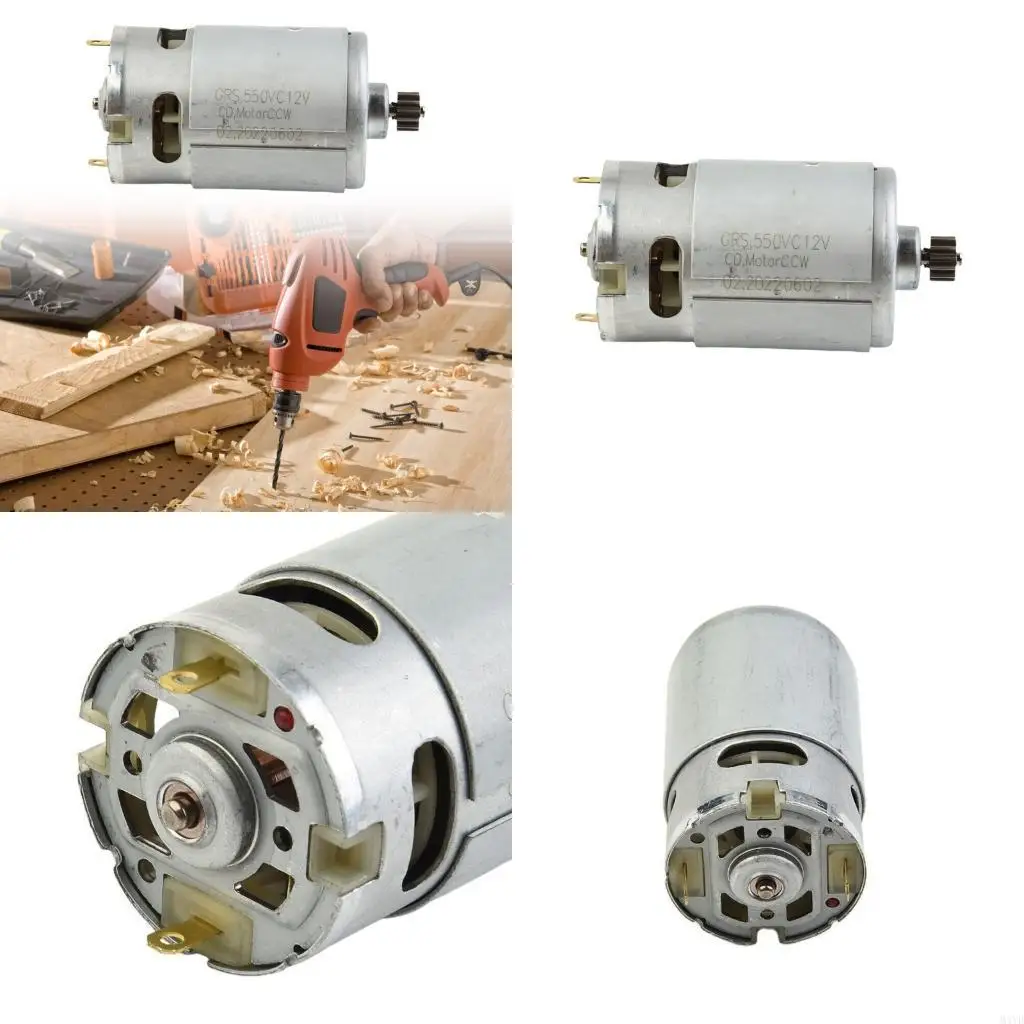 

Стальной двигатель с 13 зубьями для электрической дрели 12 В и ремонта крепежа обеспечивает надежную работу M4YD