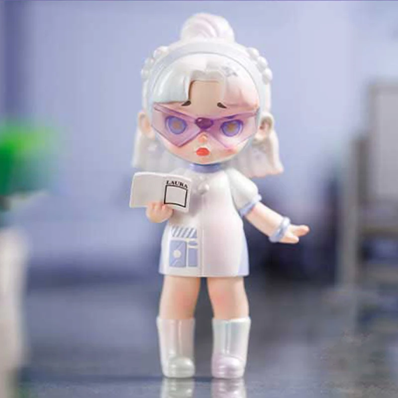 Toycity Laura Theme "Full Time Trendsetter" سلسلة الاتجاه صندوق أعمى مجموعة اللعب الأصلي عمل الشكل صندوق غامض عشوائي Gif