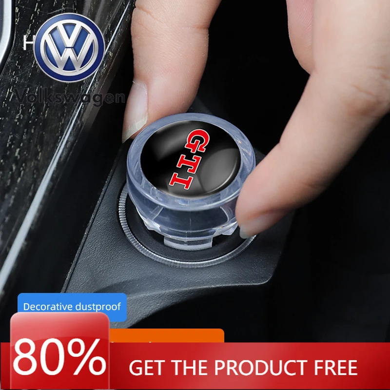 

For VW Volkswagen Jetta MK5 Golf Car Cigarette Lighter Cap Auto Lighter Dust Proof Cover Accessories For Volkswagen GTI Amarok T