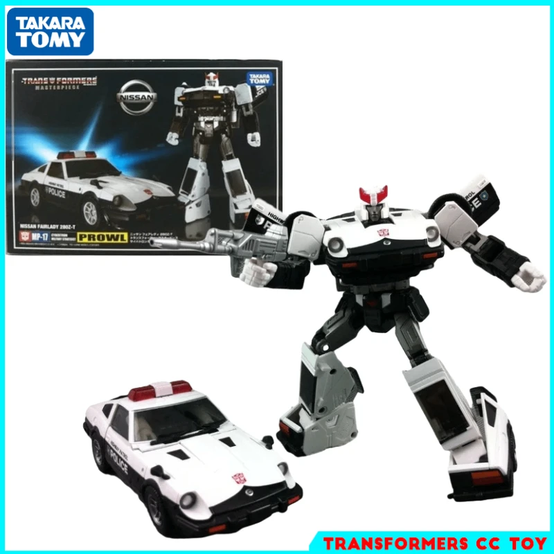 

In stock Takara Tomy Transformers Toy Masterpiece Series MP-17 Prowl Action Figure Robot Collection Children's Toy