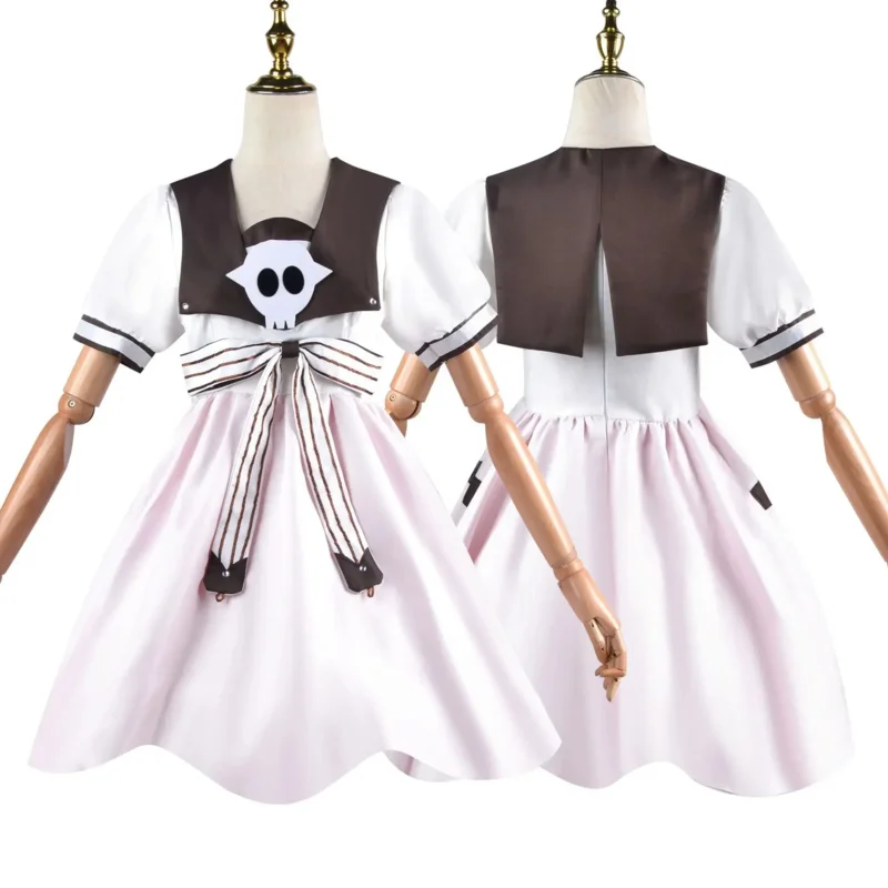 Anime toalete-bound jibaku shounen hanako-kun yashiro nene cosplay traje mulher meninas nova idéia cosplay vestido de festa feminino crianças