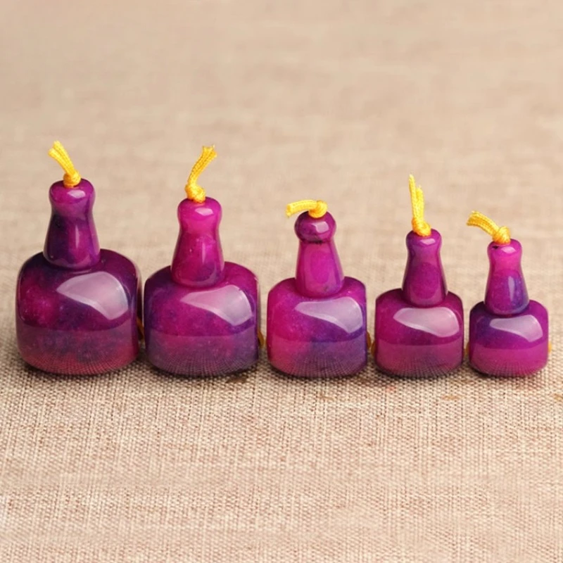Purple Jade Marrow Tibetan style Three way Hand String DIY Accessories