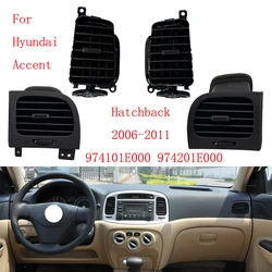 2Pcs Front Central Dashboard Air Vent Outlet Grill Panel For Hyundai Accent Hatchback 2006-2011 974101E000 974201E000