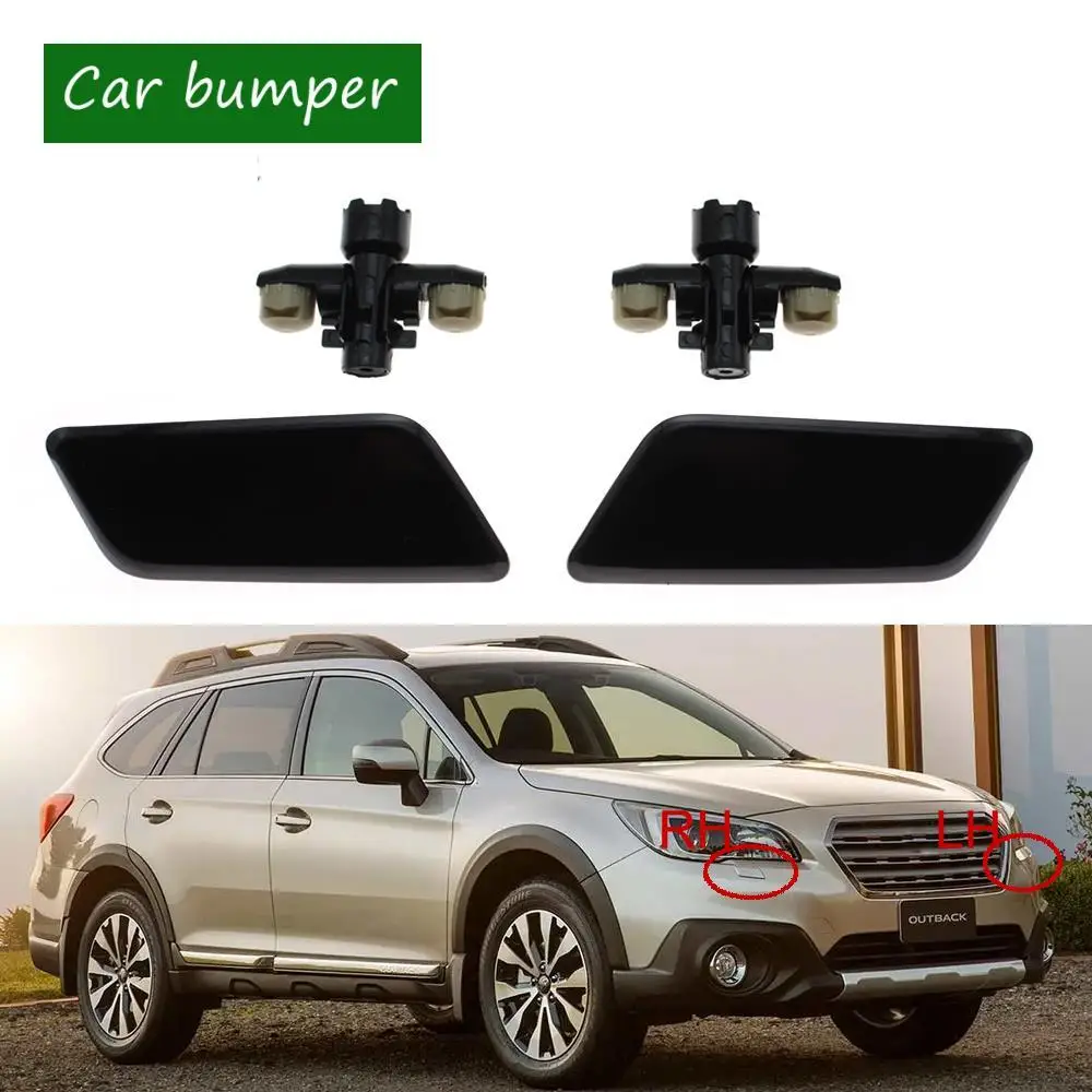 

For SUBARU OUTBACK 2015 2016 2017 20018 Front Headlight Washer Nozzle Cover Headlamp Water Spray Jet Cap