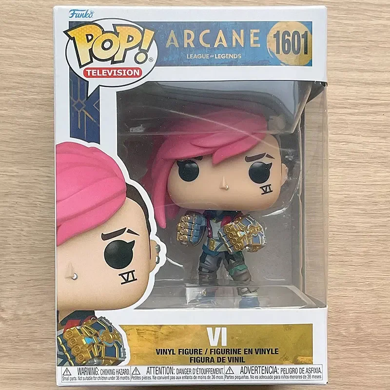 FUNKO POP الشكل غامض جامعة الأساطير Vi عمل أرقام نموذج تمثال دمية لعبة أنيمي نموذج لجسم اللعب طبعة محدودة