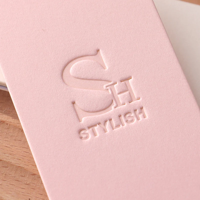 100pcs Simple Garment Tags Special Paper Custom Price Size Logo Hangtag Sweet Women's Clothing Hang Cards Custom Colour Printing - view 3