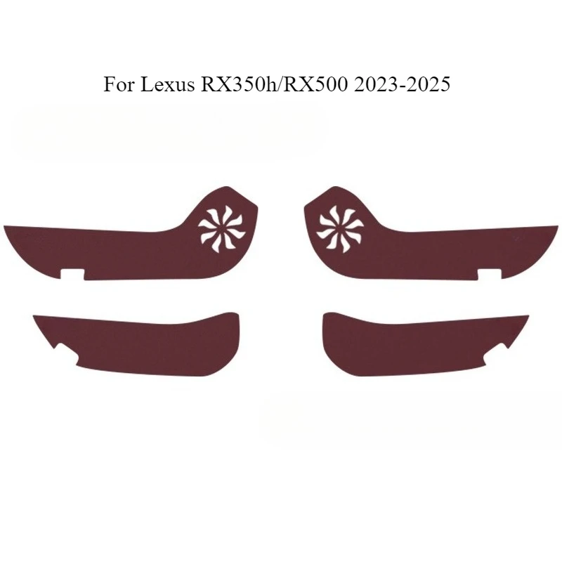 

For Lexus RX350h/RX500 Door Kick Guards (2023-2025) - Premium Leather Door Panel Protectors for Anti-Scratch Protection