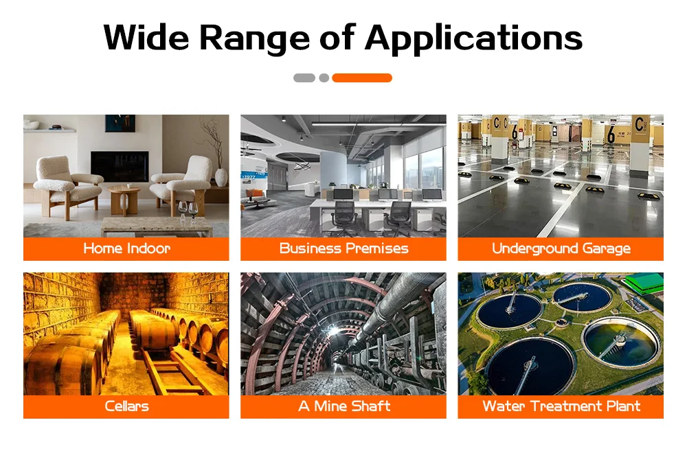 AIKESI RM-70 Rilevatore di radoni Camera di ionizzazione Sensore di allarme agli ioni pulsati Monitor della qualità dell'aria domestica Rilevatori di gas Smart