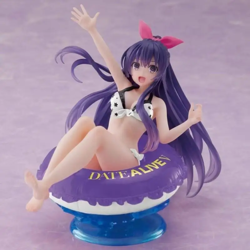 تاريخ حقيقي لايف ملابس السباحة الأميرة كابوس Tokisaki Kurumi Yatogami Tohka طوافة بلاستيكية للسباحة جامع نموذج لجسم لعبة هدية #6