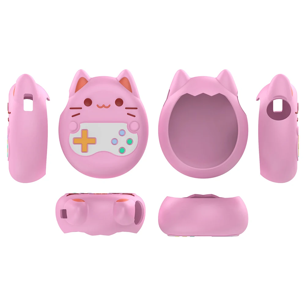 حقيبة حمل مضادة للانزلاق لـ Tamagotchi Paradise غطاء حماية لطيف من السيليكون السائل لوحدة التحكم في الألعاب غطاء ناعم مقاوم للسقوط