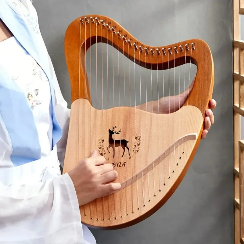 

21 String Lyre Harp Children's Musical Instruments Lira Professional Play Harp Portable Musical Instruments Artril Accessories