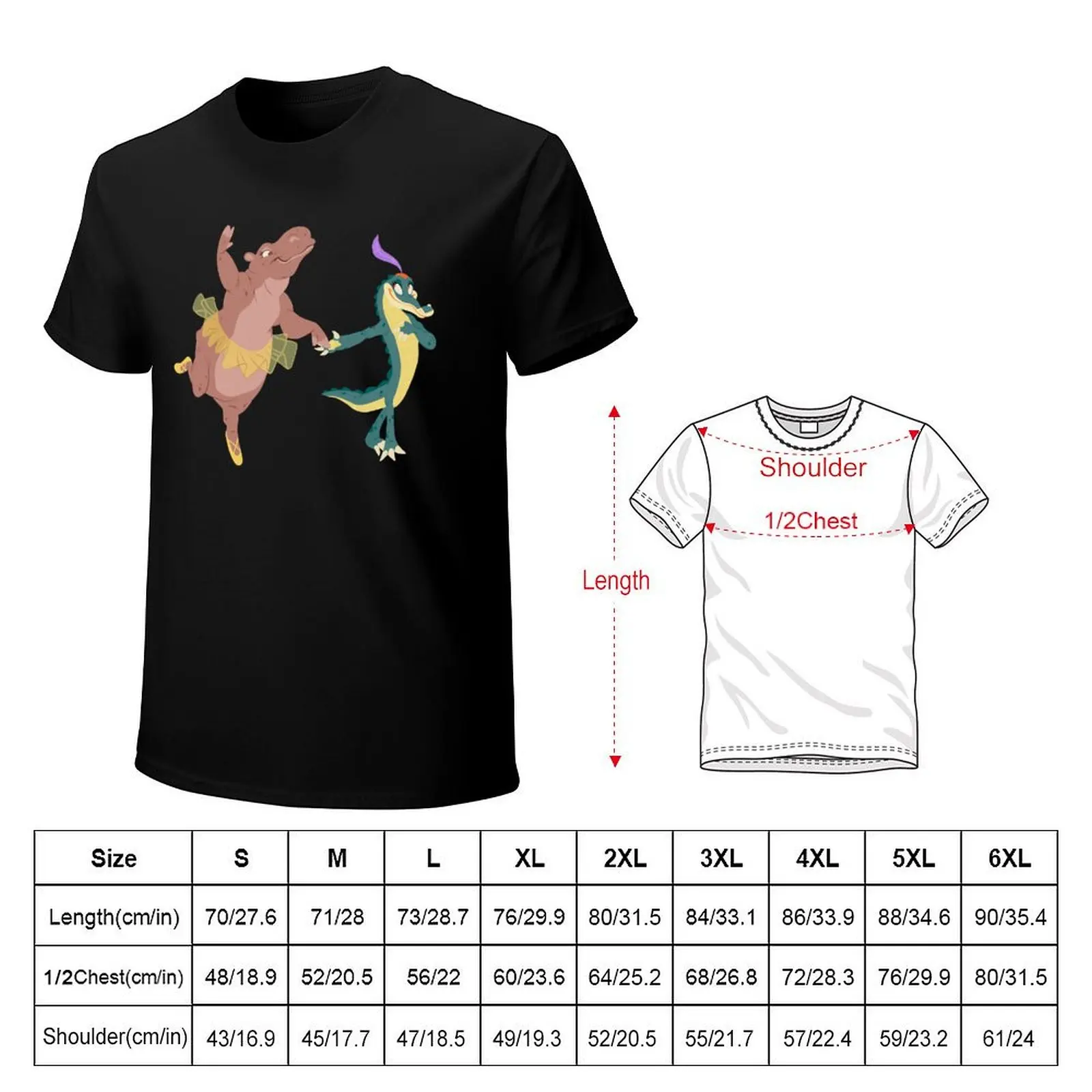Dance of the Hours T-Shirt Casual Everyday Short Sleeve T-Shirt