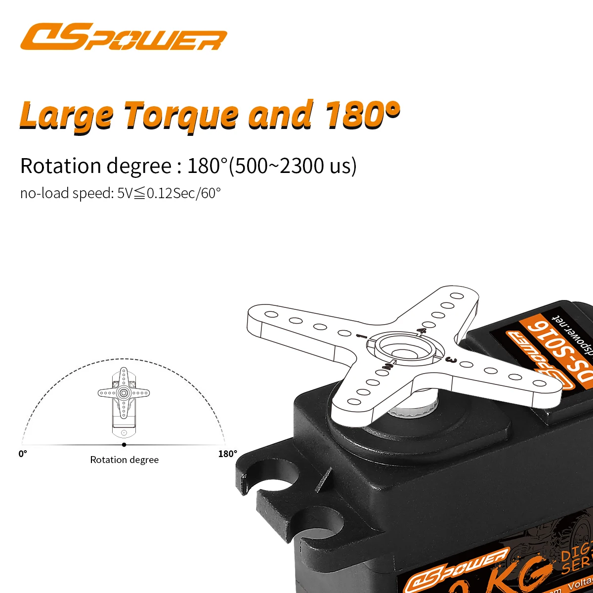 DSpower plástico impermeável engrenagem Servo, Servos Digitais, RC Car Drone, avião, helicóptero, barco, robô, Wltoys Axial, 2kg, 1/14, 1/16