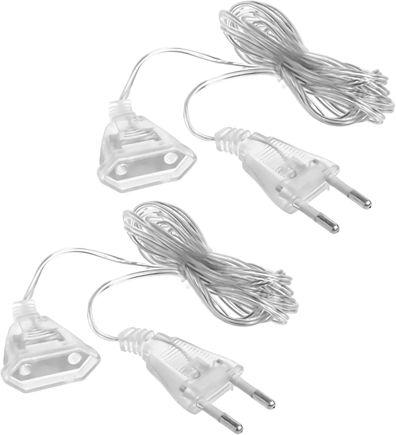 3M Garland Extension Cable EU Plug For LED Outdoor Street Garland Festoon Light Christmas New Year Decor