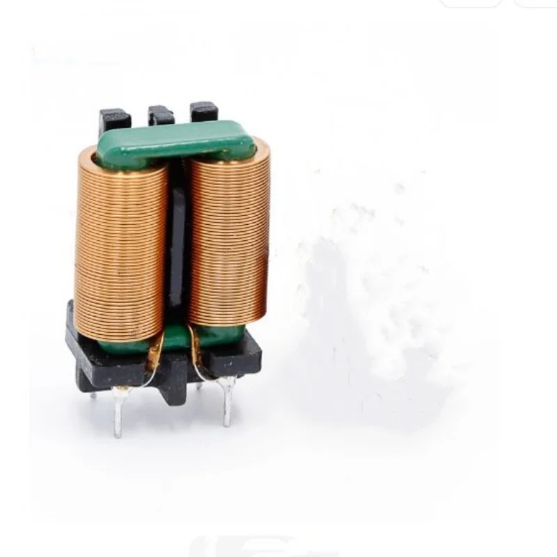 High current common mode inductor TD2418-10MH flat copper wire high-frequency EIM filter inductor magnetic ring inductor 5pcs