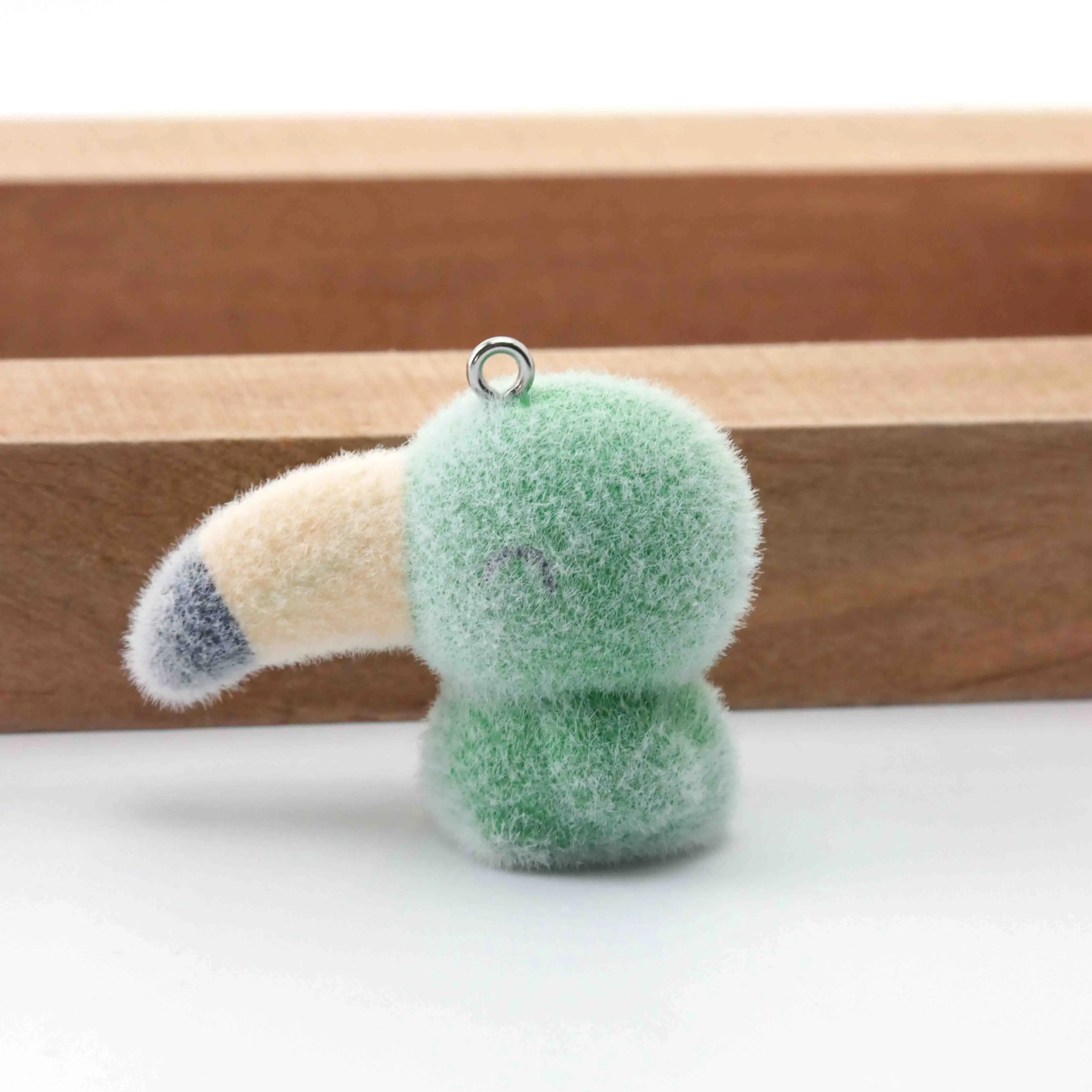 

10 шт., подвески из смолы, креативный зеленый кулон в виде платипа, брелок «сделай сам», для головных уборов, сумка, автомобильный кулон, ювелирные аксессуары