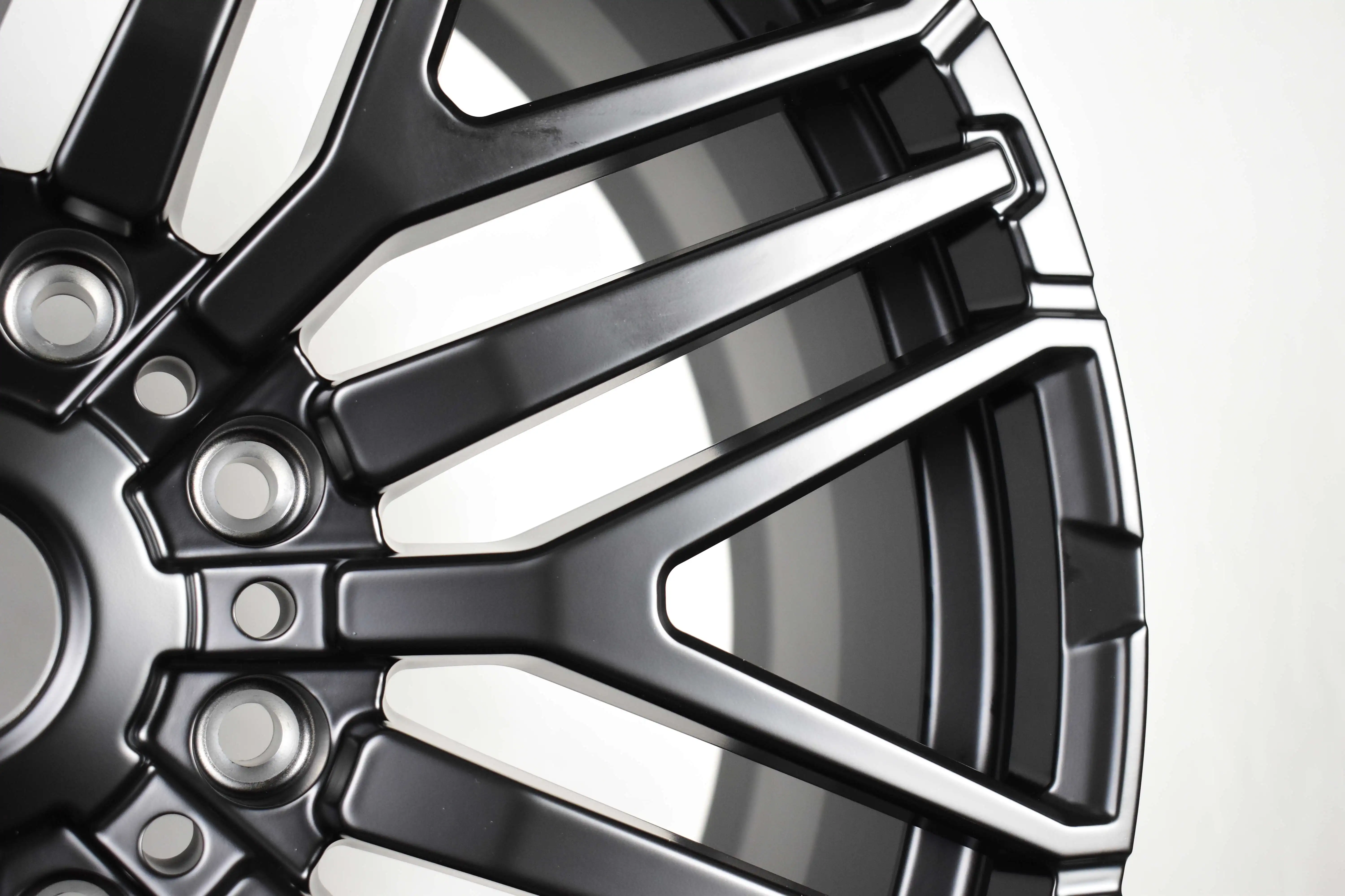 Pengzhen kustom matte hitam 22x9.5 8 lubang tempa roda logam campuran untuk Mercedes AMG G63 4x4 m² Squared