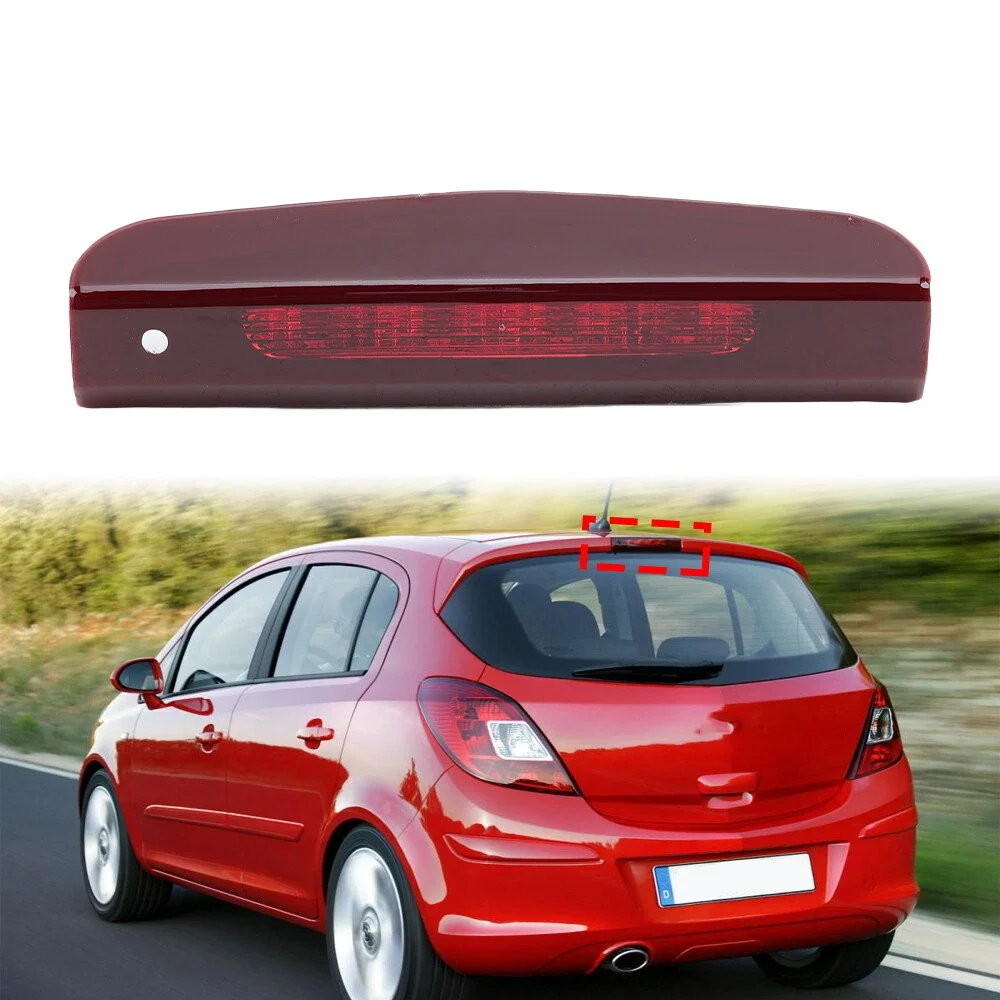 

Brand New High Level 3rd Brake Tail Light Stable performance, high reliability 13188045 For Corsa D E 5-Doors 2006-2019