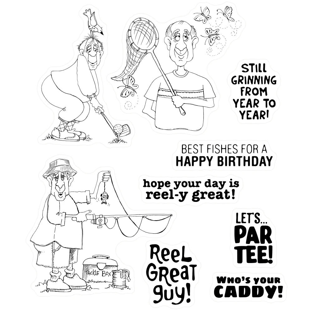 MangoCraft Father\'s Day DIY Metal Cutting Dies Clear Stamp Daddy Weekend Scrapbooking Stencil Decor Cut Dies Stamps For Cards s