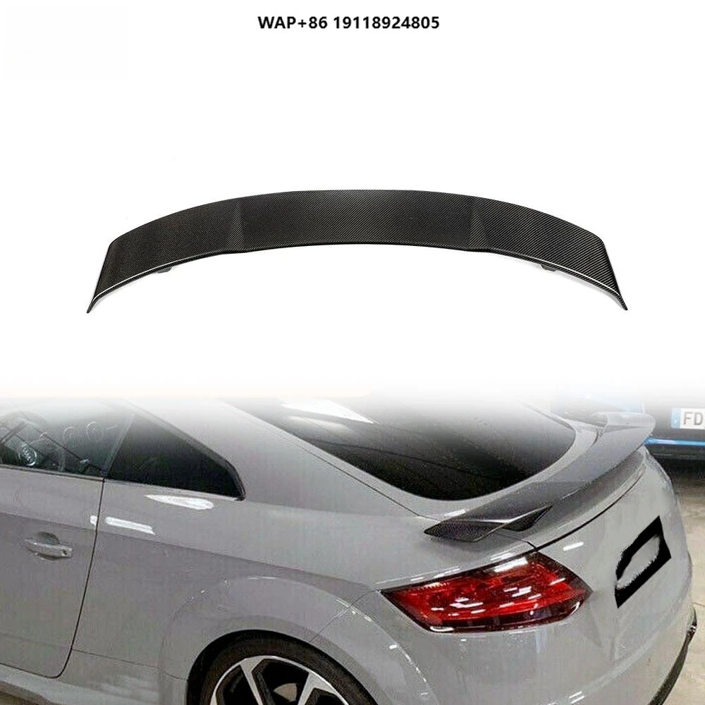 

High Quality Carbon Fiber Car Wing Tt Tts Ttrs Carbon Rear Spoiler For Tt Tts Ttrs Coupe 2-door 2015-2019