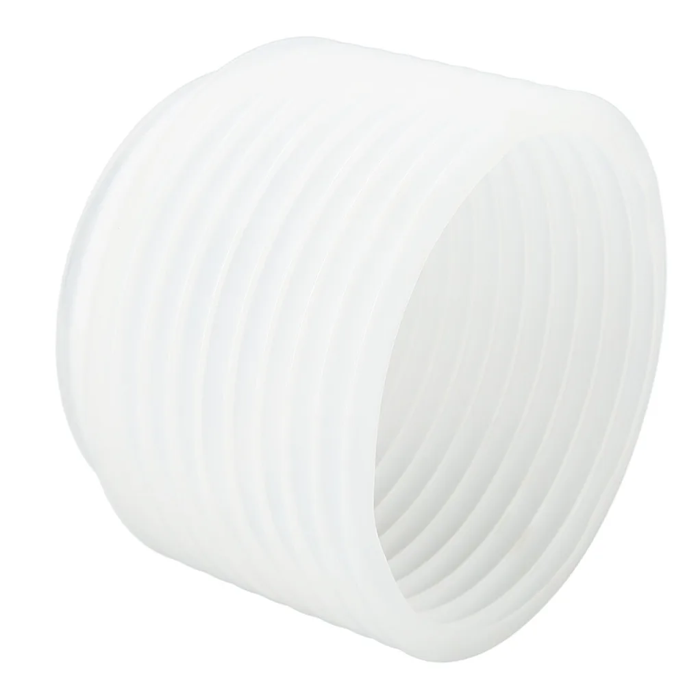 125mm Size Hole Saw Dust Collector Silicone Material Transparent Bottom Cover Drill Dust Collector Dust Bowl Collector