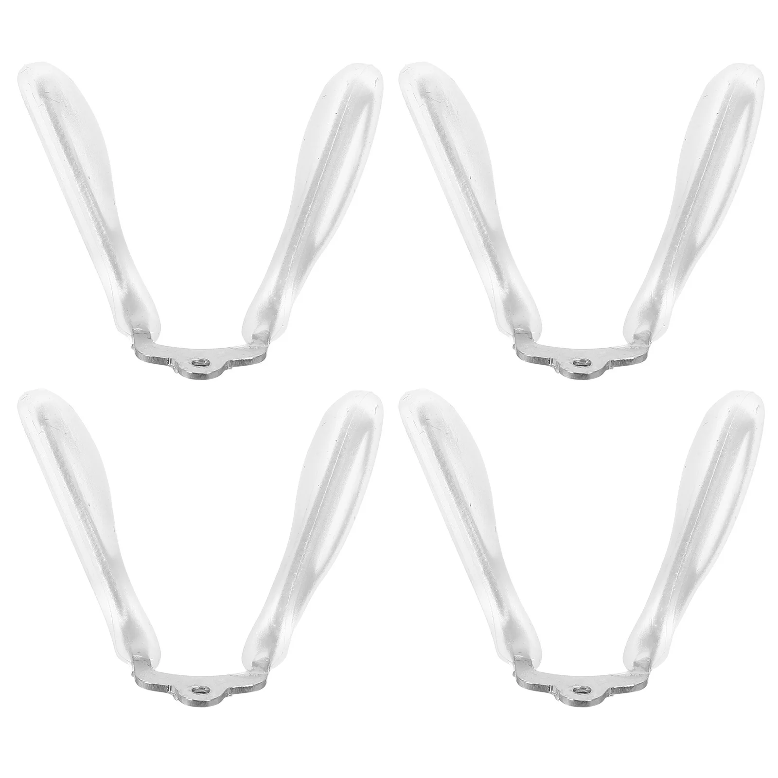

4Pcs Silicone U-Shaped Eyeglass Nose Pads for Kids Comfortable Non-Slip Saddle Bridge Design Replacement Cushions for Glasses