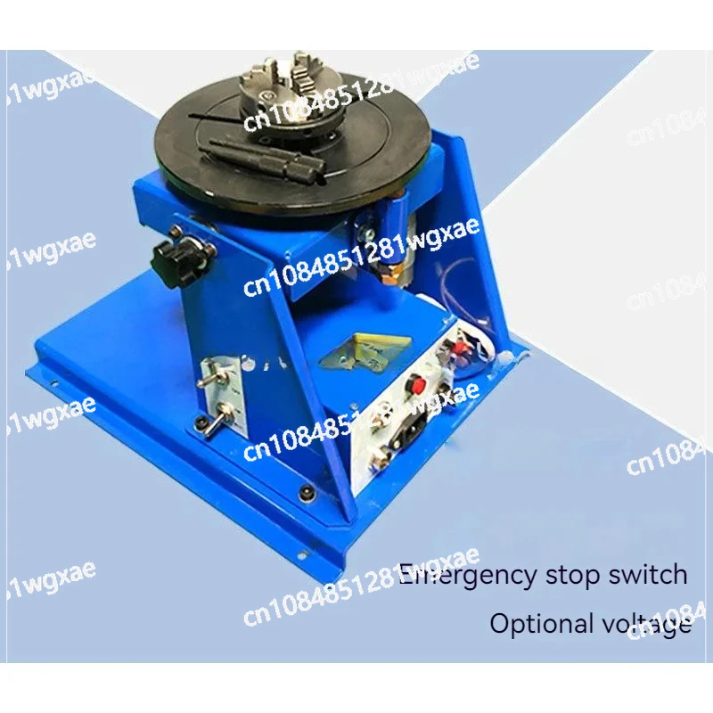 10kg Small Turntable Welding Locator Argon Arc 65 Clamp Tool 110V/220V