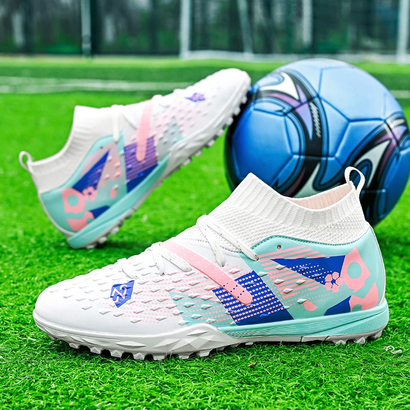 

Новые мужские футбольные бутсы дышащие спортивные тренировочные футбольные бутсы бутсы спортивные уличные TF футзальные матчи газонная трава Прямая доставка