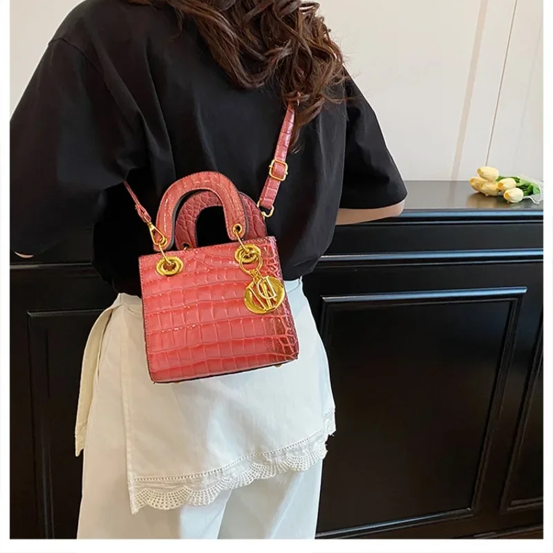 Elegancka Klasyczna Designerska Paryżska Torba Modowa Luksusowa Torba Shopper Listonoszka Damska Pojemna Jednolity Kolor