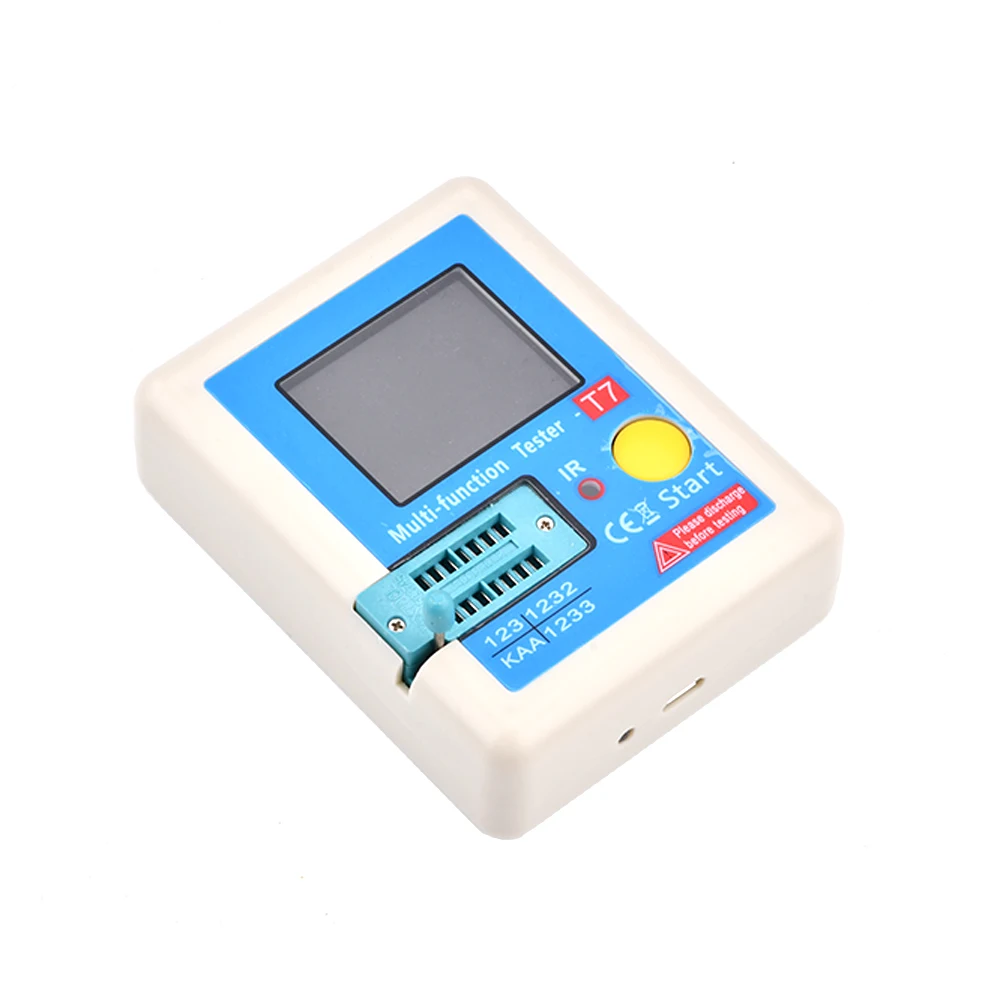 1.8 inch (160*128) Colorful Display Multifunctional TFT Backlight Transistor LCR-T7 Tester for Diode Triode Capacitor Resistor