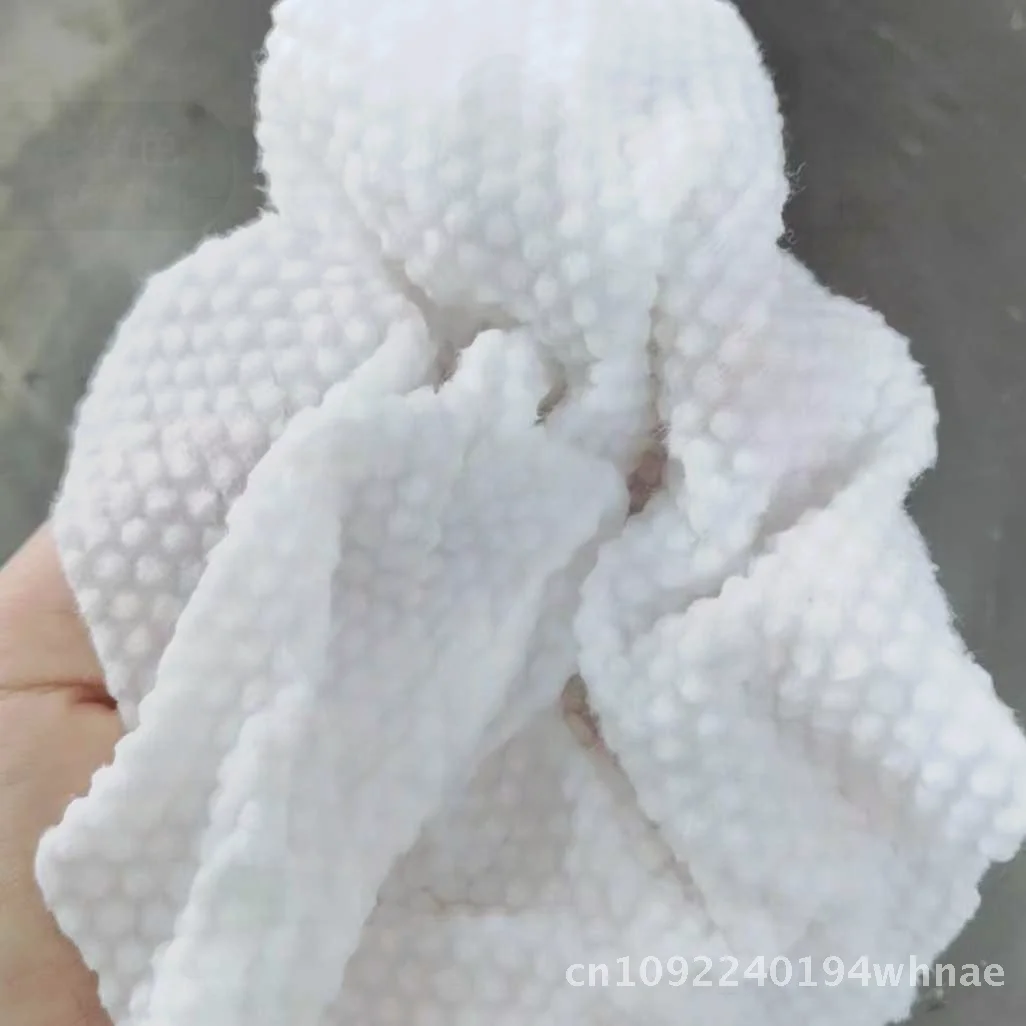 Serviette de lavage du visage jetable en pur coton, Extra-Large, épaisse, Style Ermu, tissu Non tissé doux, lingettes démaquillantes
