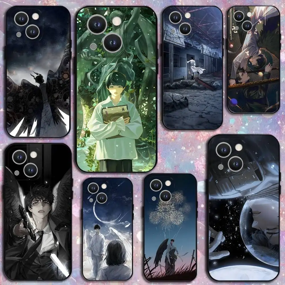 

Omniscient Reader Viewpoint Phone Case For iPhone 17,16,15,14,13,12,11Plus,Pro Max,XS,X,XR,SE,Mini,8,7,Soft Silicone Black Cover