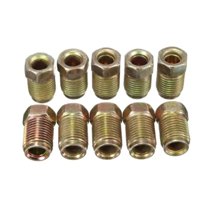 10/20Pcs Car Brake Line Fittings For: 3/16