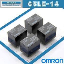 New Authentic Original OMRON Single Relay G5LE-14 1A4-5VDC 12VDC 24VDC DC12 24V 5PIN 10A