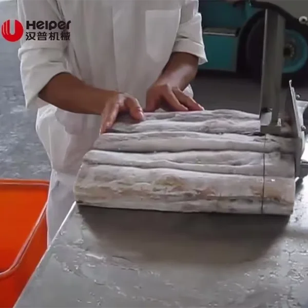 Automatic Meat Separator Bone Cutter Electric Frozen Fish Bone Saw Cutting Machine for Restaurant Factory Price