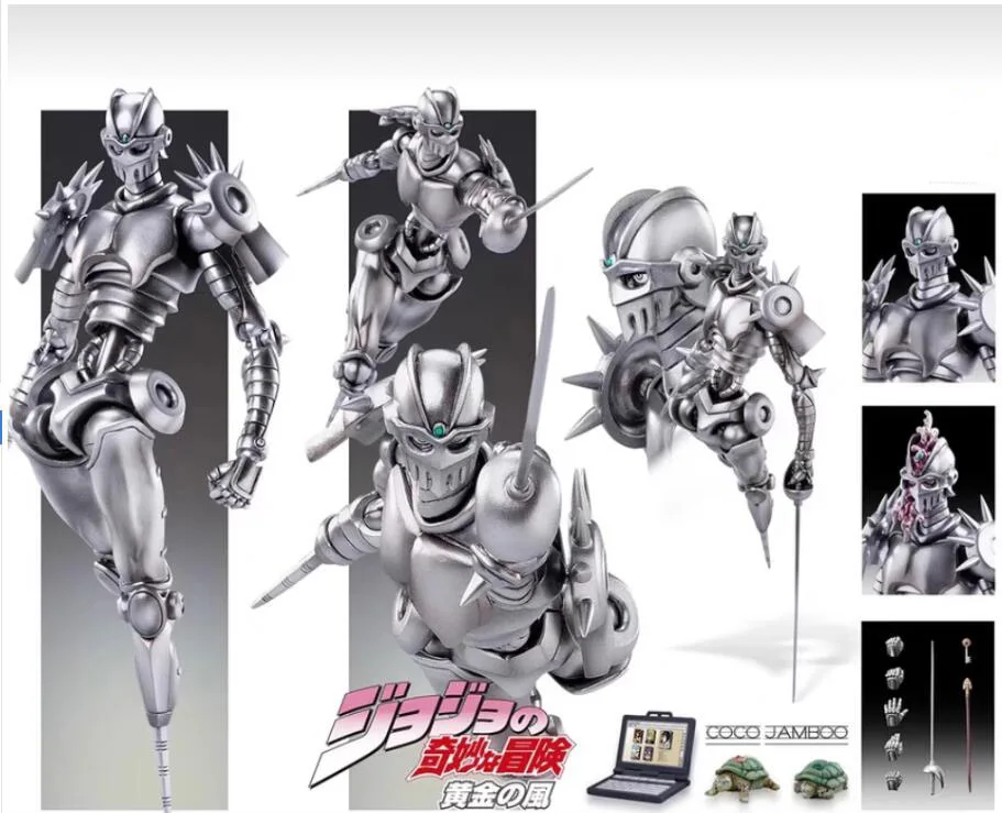 No box 2023 In stock promotional price Japanese original anime figure Silver Chariot movable action figure