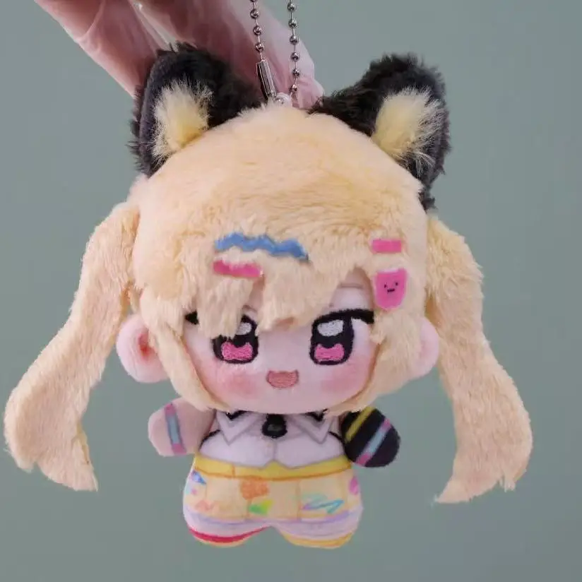 12cm Game Dream MewType Sengoku Yuno Fuji Miyako Miyanaga Nonoka Nakamachi Arale Sitting Cotton Doll Cute Plush Pendant
