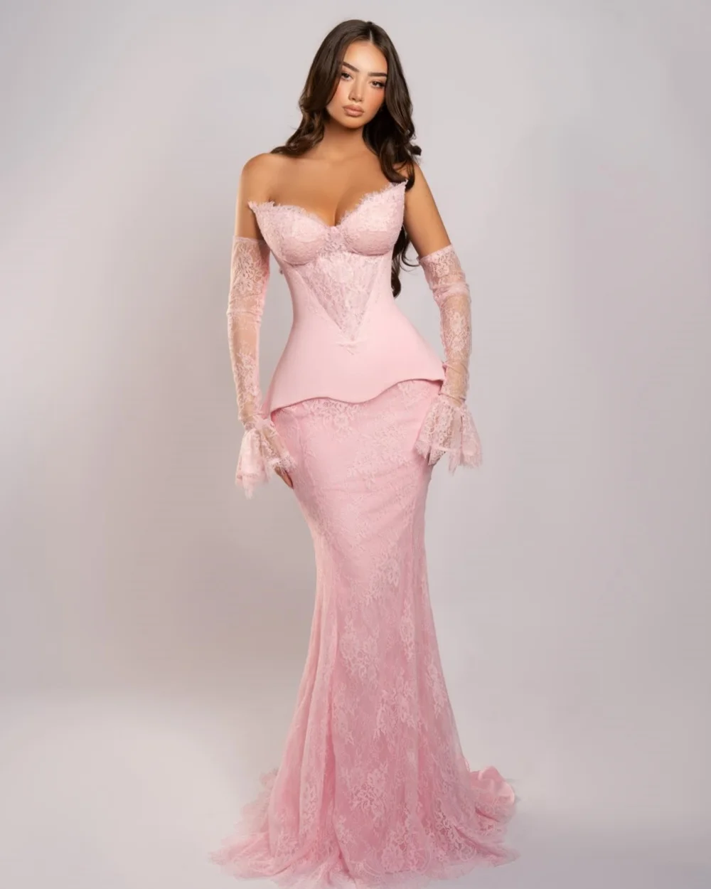 

Элегантные сексуальные кружевные плиссированные платья русалки в форме сердца по индивидуальному заказу, платья для особых случаев, современный стиль, доступны размеры