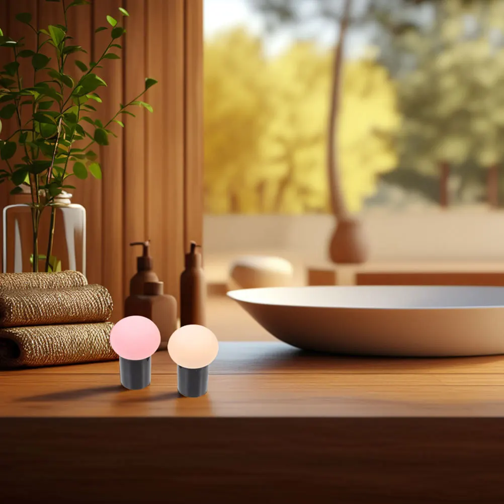 6 stuks Paddestoel Hoofd Spons Dual Use Foundation Bladerdeeg Droge Natte Make-up Crème Applicator Set Droge Natte Make-up Spons