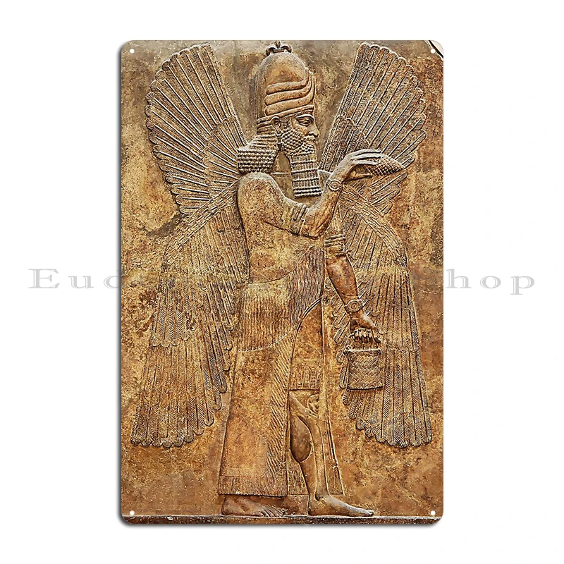 anunnaki sumerian Metal Plaque Classic Vintage Iron  Vintage Cinema Tin Sign Poster