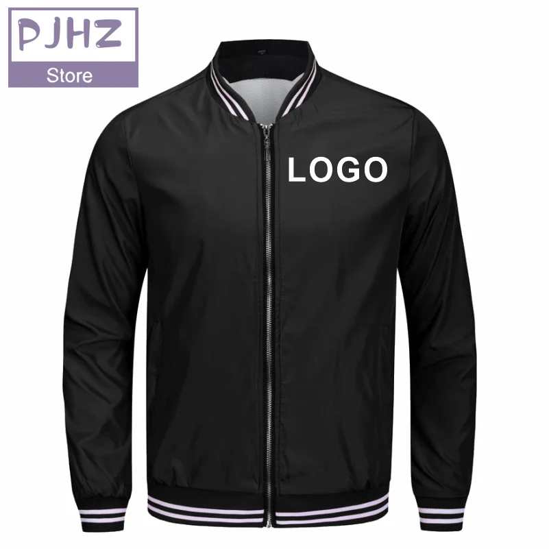 Waterproof Windproof Classic Zipper Baseball Uniform Custom Logo Print Team Design Embroidery Men\'s And Women\'s Baseball Jacket