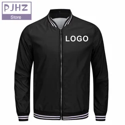 Waterproof Windproof Classic Zipper Baseball Uniform Custom Logo Print Team Design Embroidery Men's And Women's Baseball Jacket