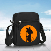 Dragon Ball Z Men Trendy Cool Large Capacity Shoulder Bags Boy Cartoon Anime Figures Crossbody Bag Outdoors Storage Bag Gift
