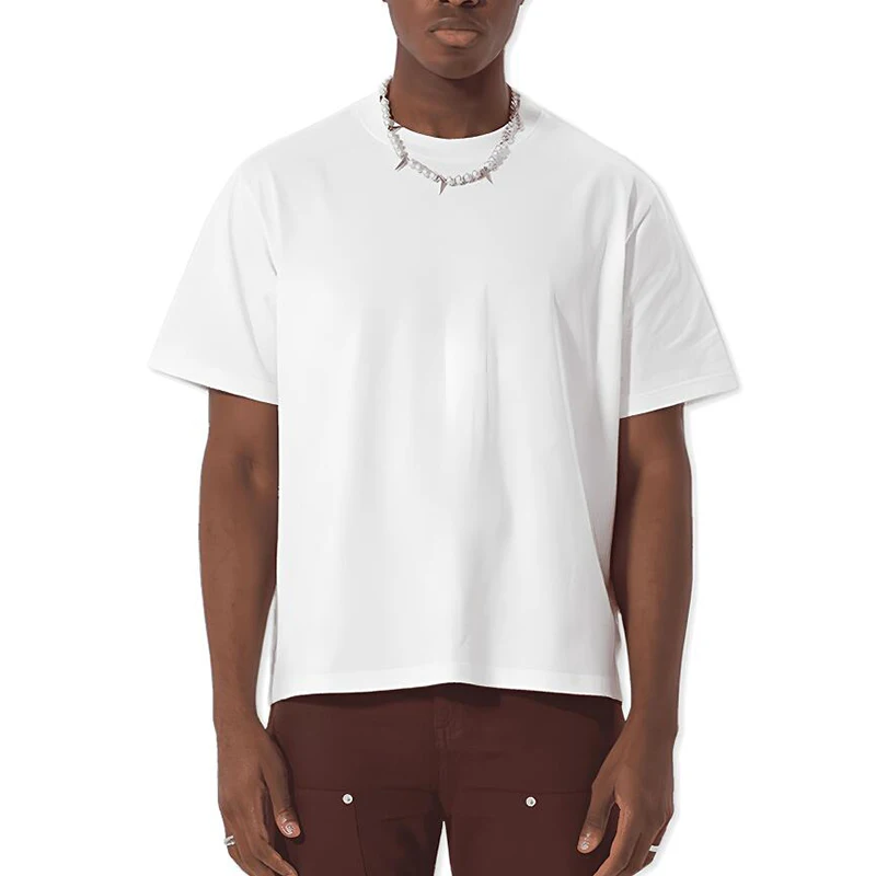 Boxy Fit 240 Gsm 100% Cotton Running T-Shirts Men Oversized Loose Half  Sleeve Gym Bodybuilding Fitness T Shirts Sports Clothing