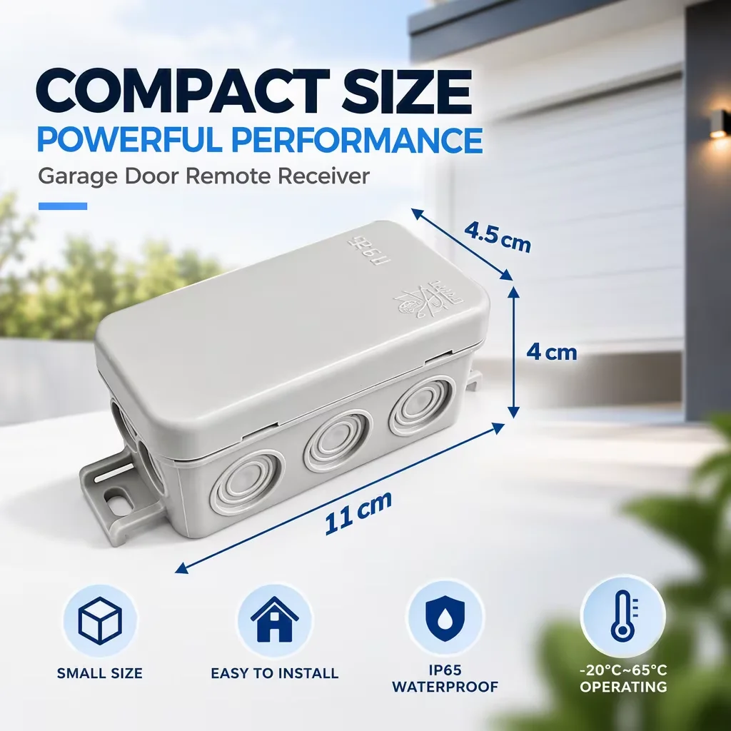 2026 New For Hormann HET 24 2-Channel Receiver Compatible HSE4 HSE1 HS1 868 BS Bisecur Garage Door Remote and 2-Channel Receiver