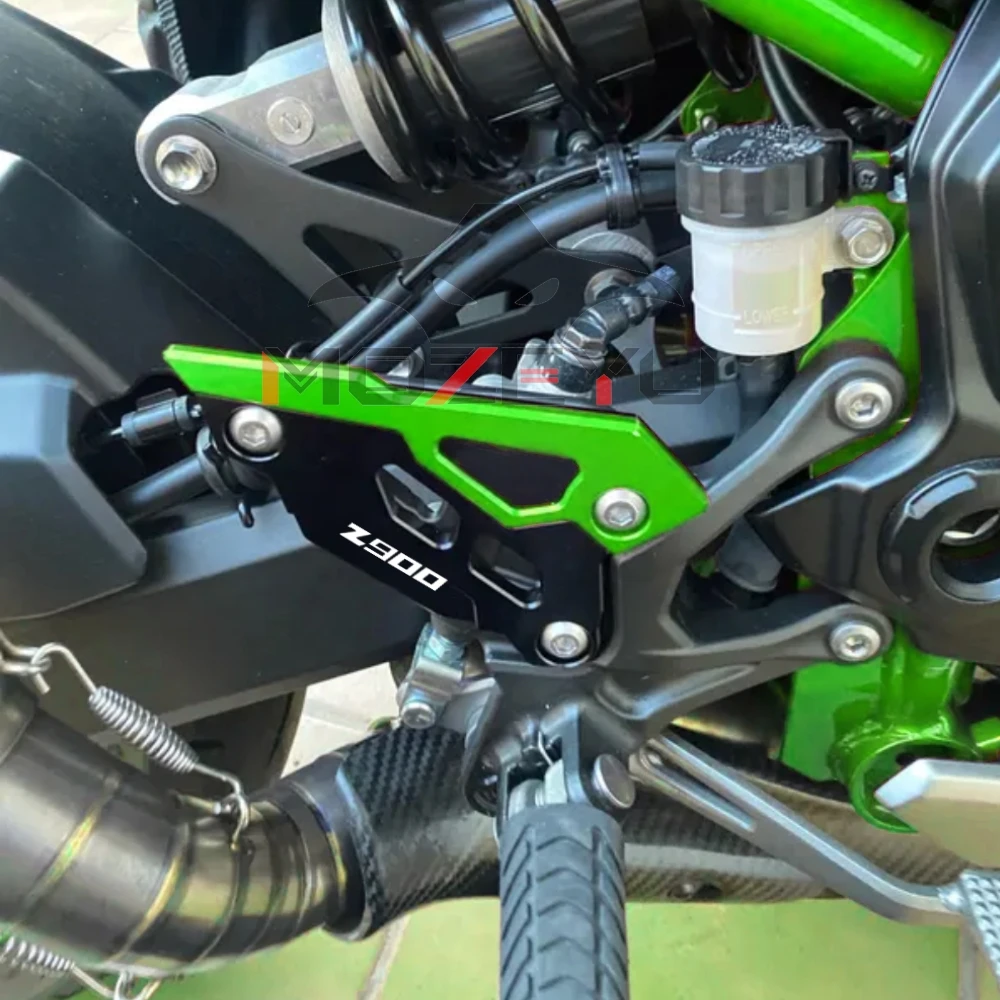 

For Kawasaki Z900 Z 900 2017-2025 2024 2023 2022 Motorcycle Z900 Pedal Guard Rear Pedal Guard Heel Plate Decorative Accessories