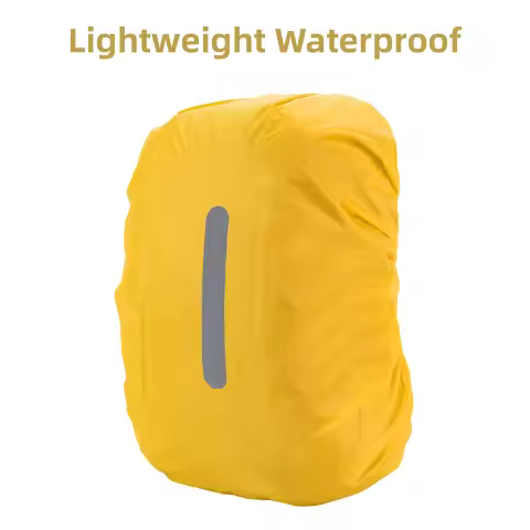 Waterproof Backpacks Case 10L-40L Sports Bag Cover 19.5cm Reflective Stripe Only 60g For Bicycle Bag Rain Protection