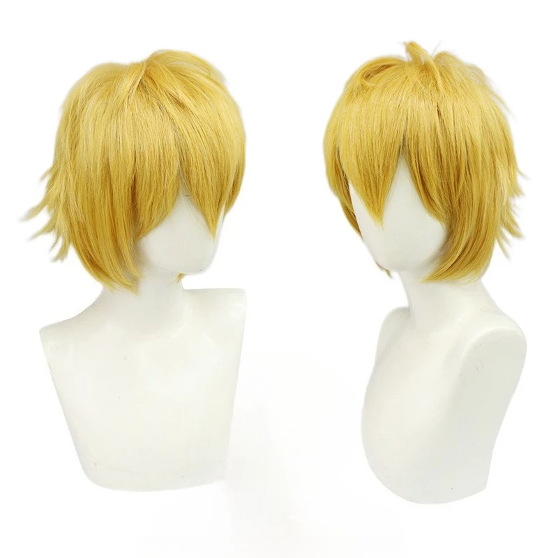 2D Anime Cosplay Wig, Anime Character Role Play Wig for Comic Con, Easy To Style